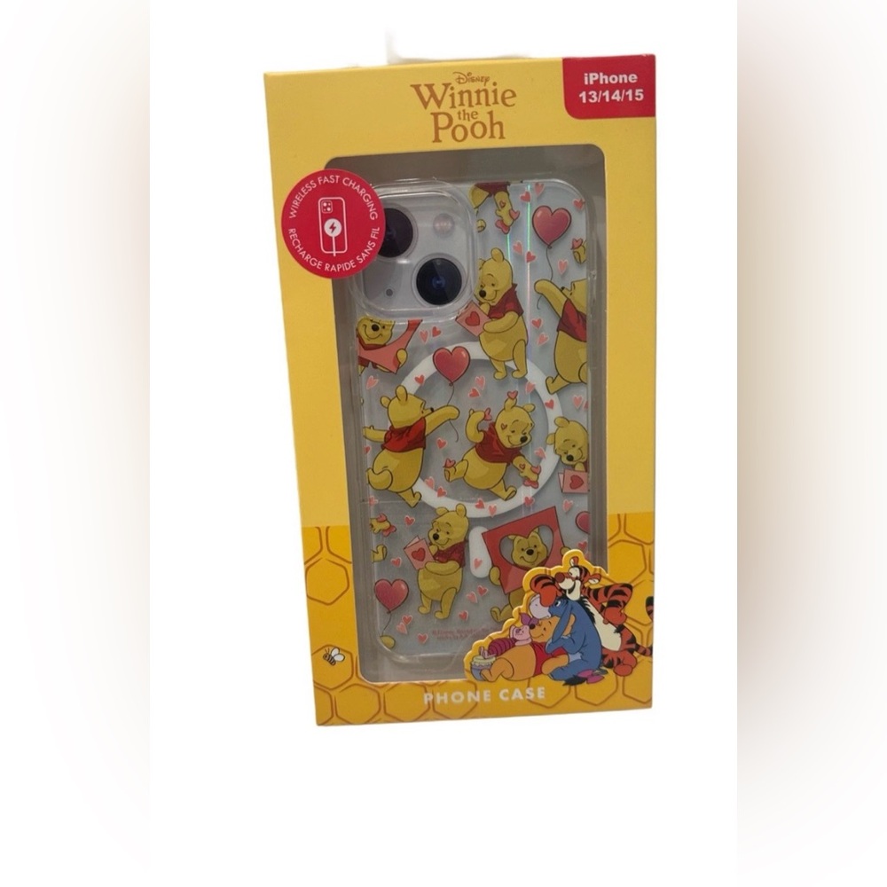Disney Winnie The Pooh  love hearts‎ valentines  iPhone 13/14/15 case NIB
